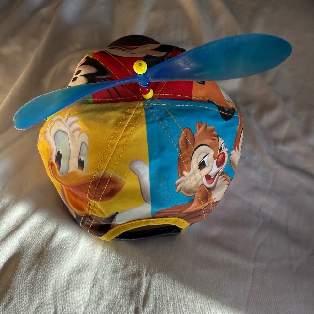 Disney Parks 2015 Colorful Character Cap with Propeller - Youth Size - Picture 4 of 11